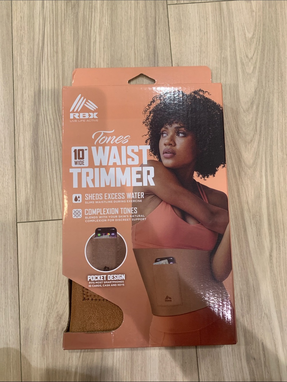 RBX Tones Waist Trimmer -  Tan